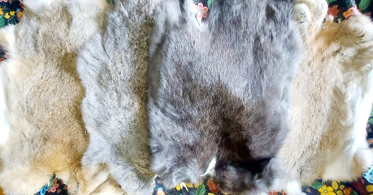 Rabbit Fur Pelt