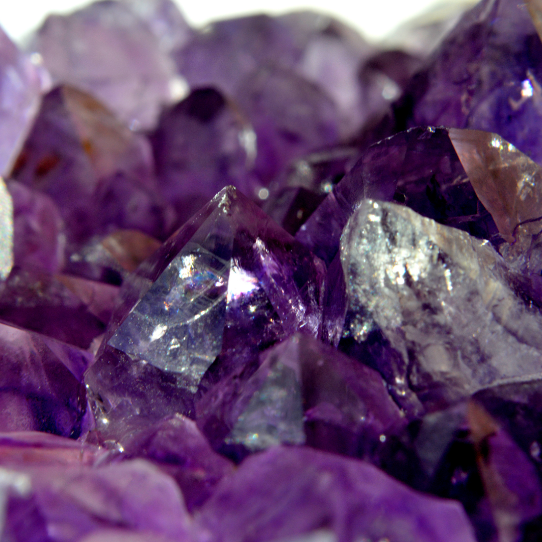 Amethyst Beads and Tibetan Alloy Beads Bracelet