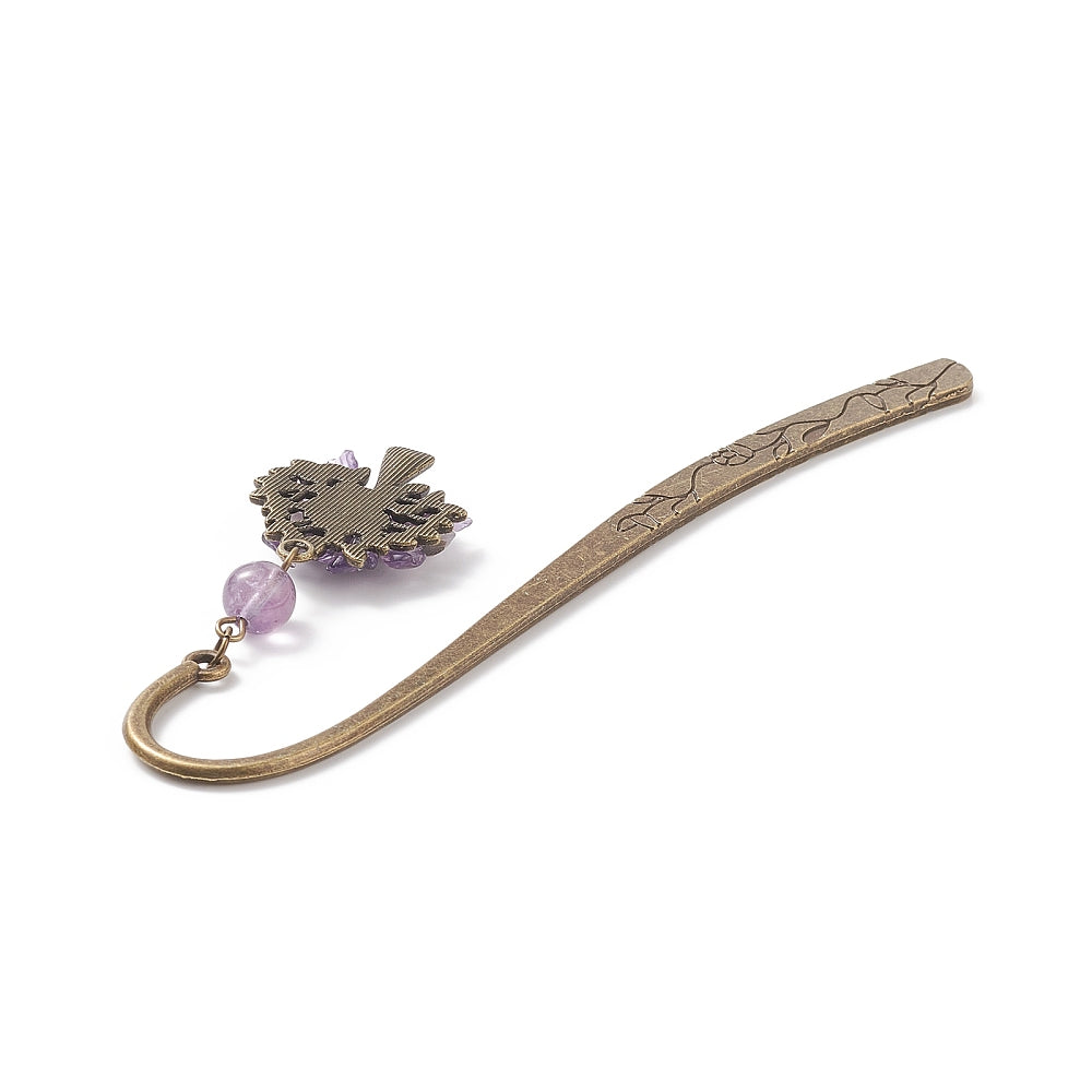 Tree of Life Bookmark/Hairpin with Semi Precious Gemstones