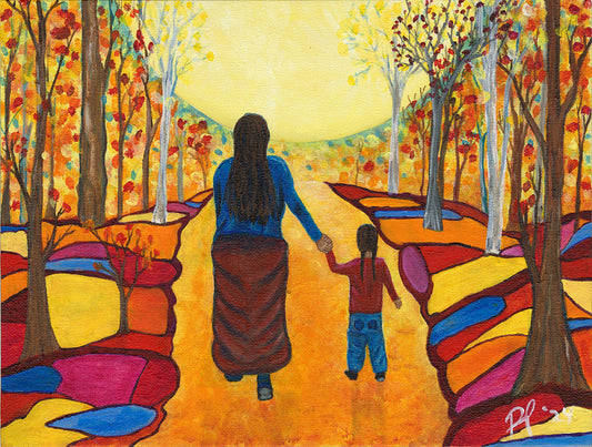 Falling Leaves Moon - Binaakwe Giizis