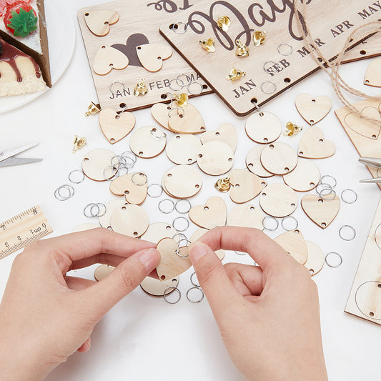 Rustic Wooden Wall Hanging Brirthday Tracker