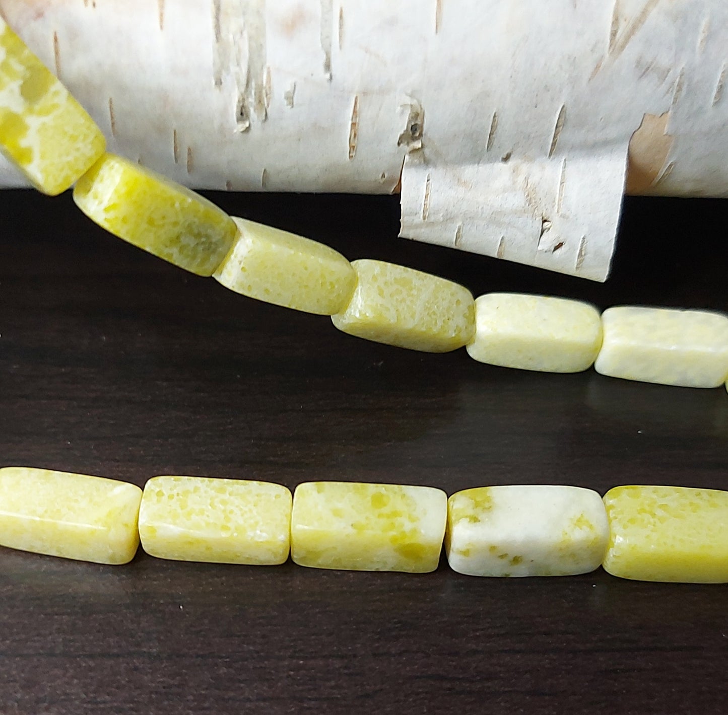 Beads - Peridot Jasper