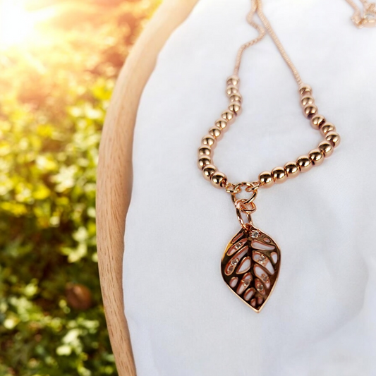 Leaf Copper Bracelet