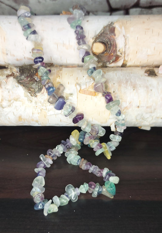 Beads - Rainbow Flourite