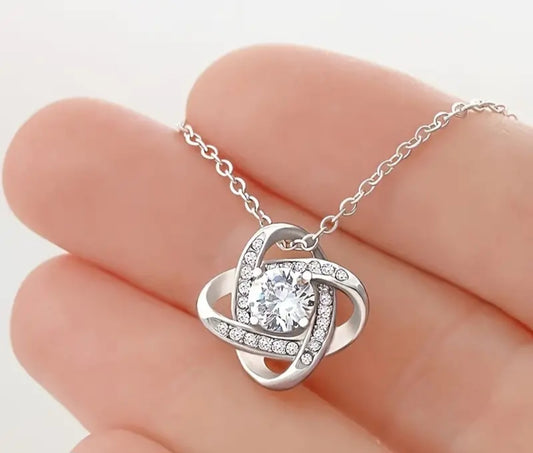 S925 Clover Zirconia Pendant Necklace