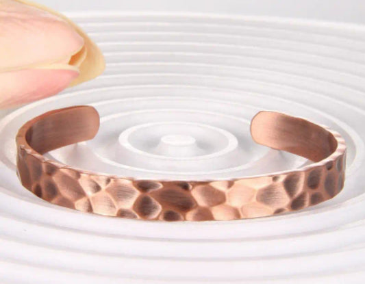 Copper Bracelet - Hammered