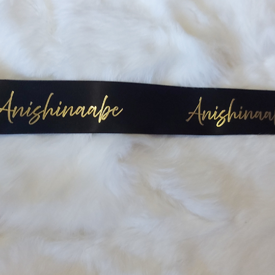 1.5" Anishinaabe Spirit Ribbon