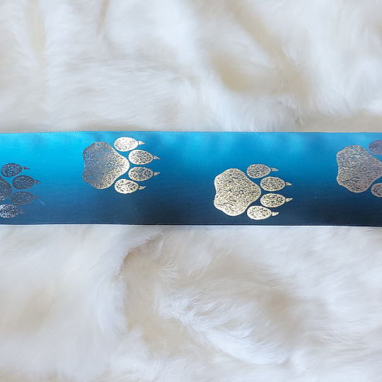 2" Ma’iingan Bimikiwewin - Wolf Paw Trail Ribbon