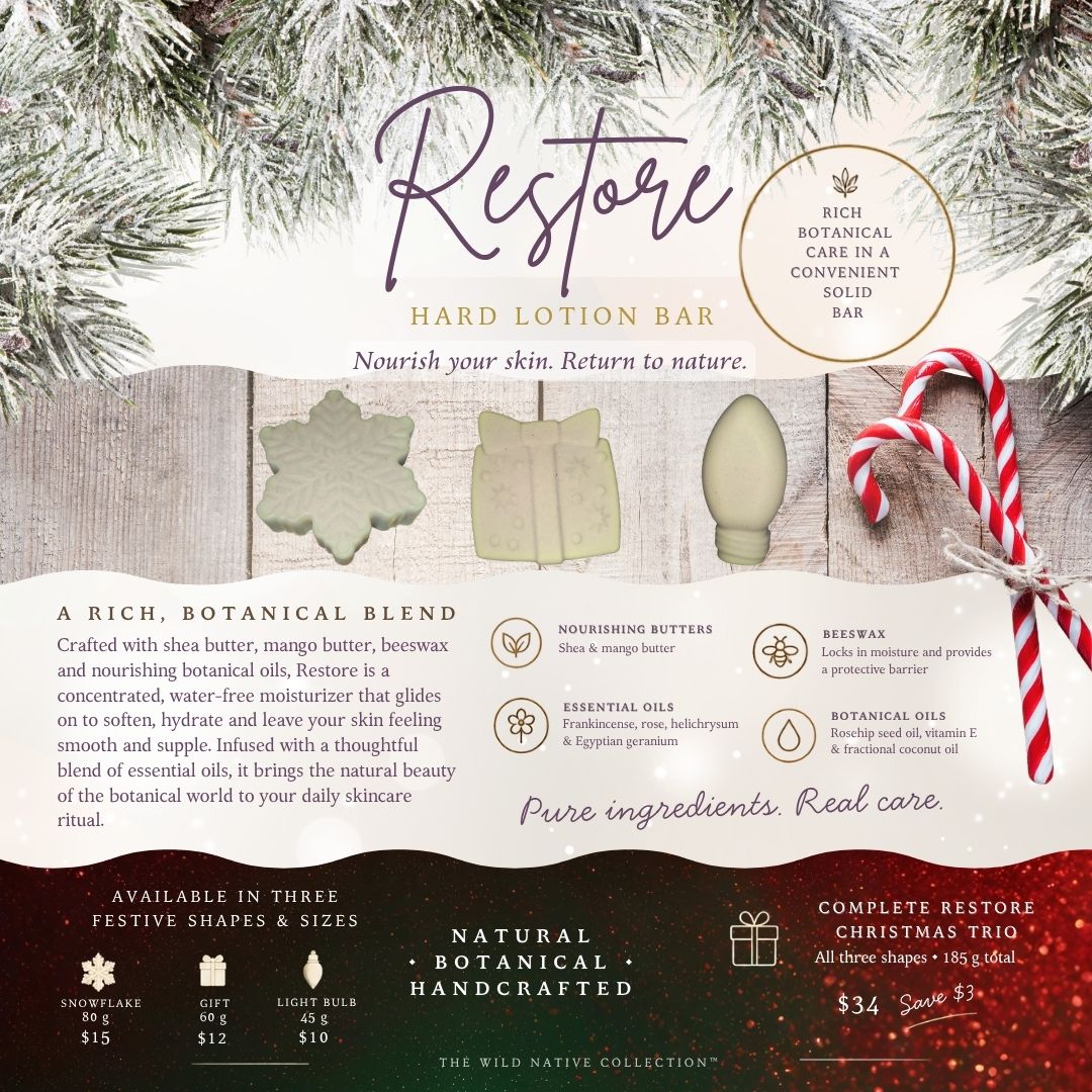 Restore - Festive Hard Lotion Bar