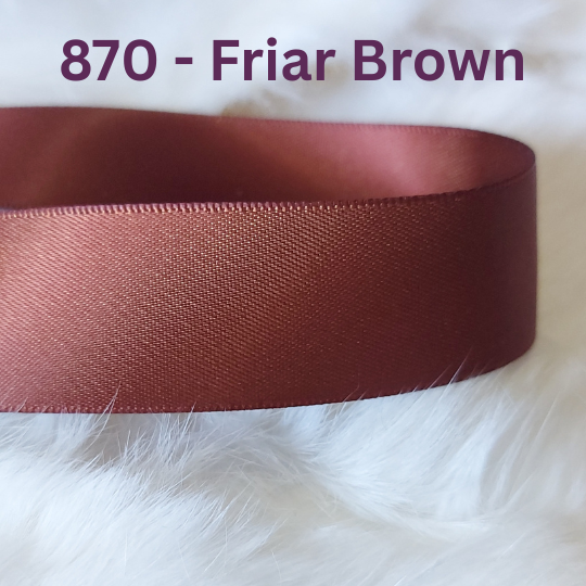 1" Double Face Satin Ribbon