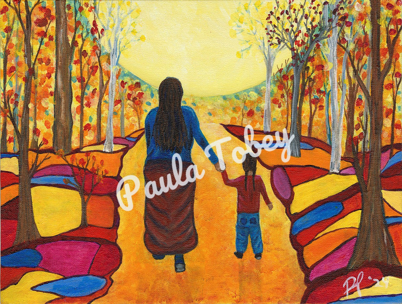 Falling Leaves Moon - Binaakwe Giizis