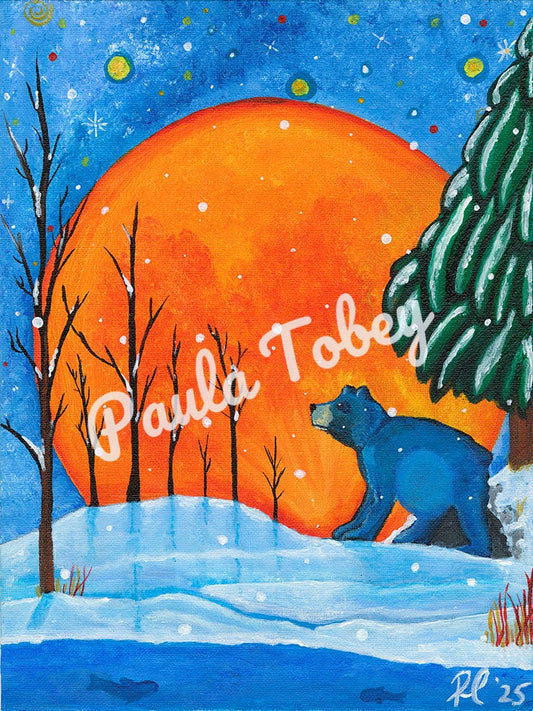 Bear Moon - Makwa Giizis