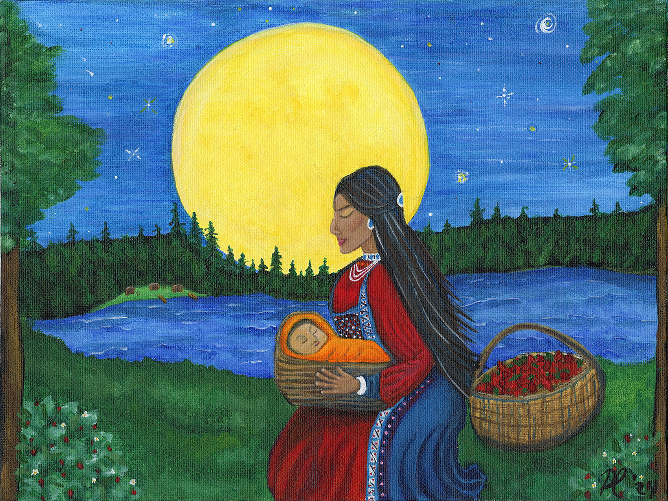 Strawberry Moon - Ode'miin Giizis