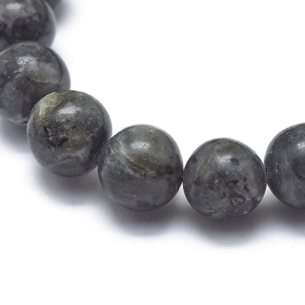 Labradorite Beaded Stretch Bracelet